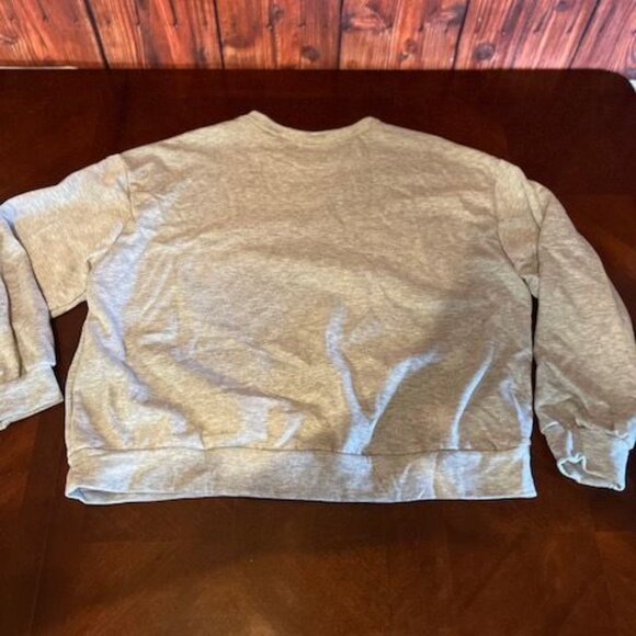 Vintage Grey Wild Waves Malibu Surfing Sweatshirt By 12PM Mon Ami‎  crew neck - Picture 6 of 6